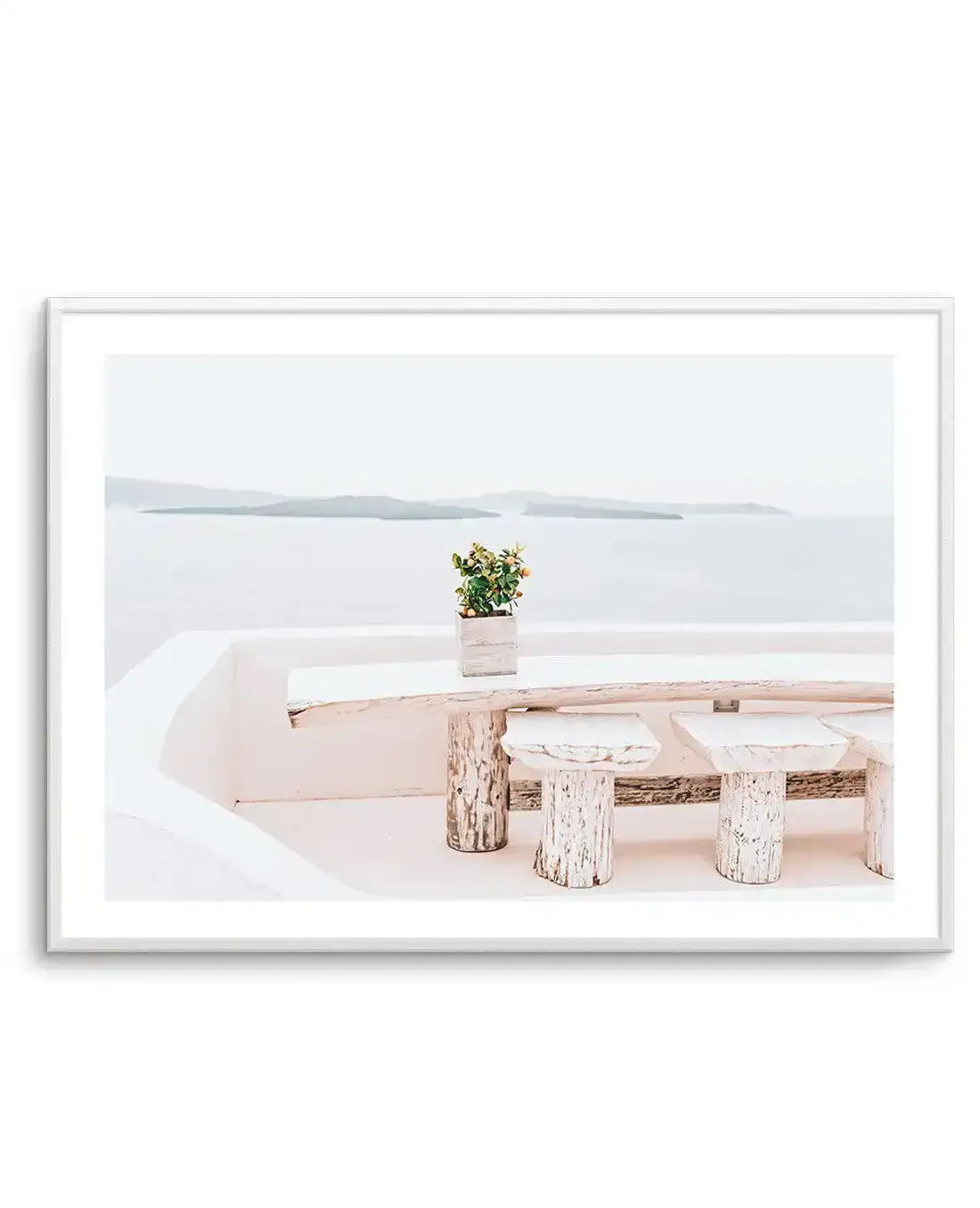 Orange Tree | Santorini Art Print-Shop Greece Wall Art Prints Online with Olive et Oriel - Our collection of Greek Islands art prints offer unique wall art including blue domes of Santorini in Oia, mediterranean sea prints and incredible posters from Milos and other Greece landscape photography - this collection will add mediterranean blue to your home, perfect for updating the walls in coastal, beach house style. There is Greece art on canvas and extra large wall art with fast, free shipping ac