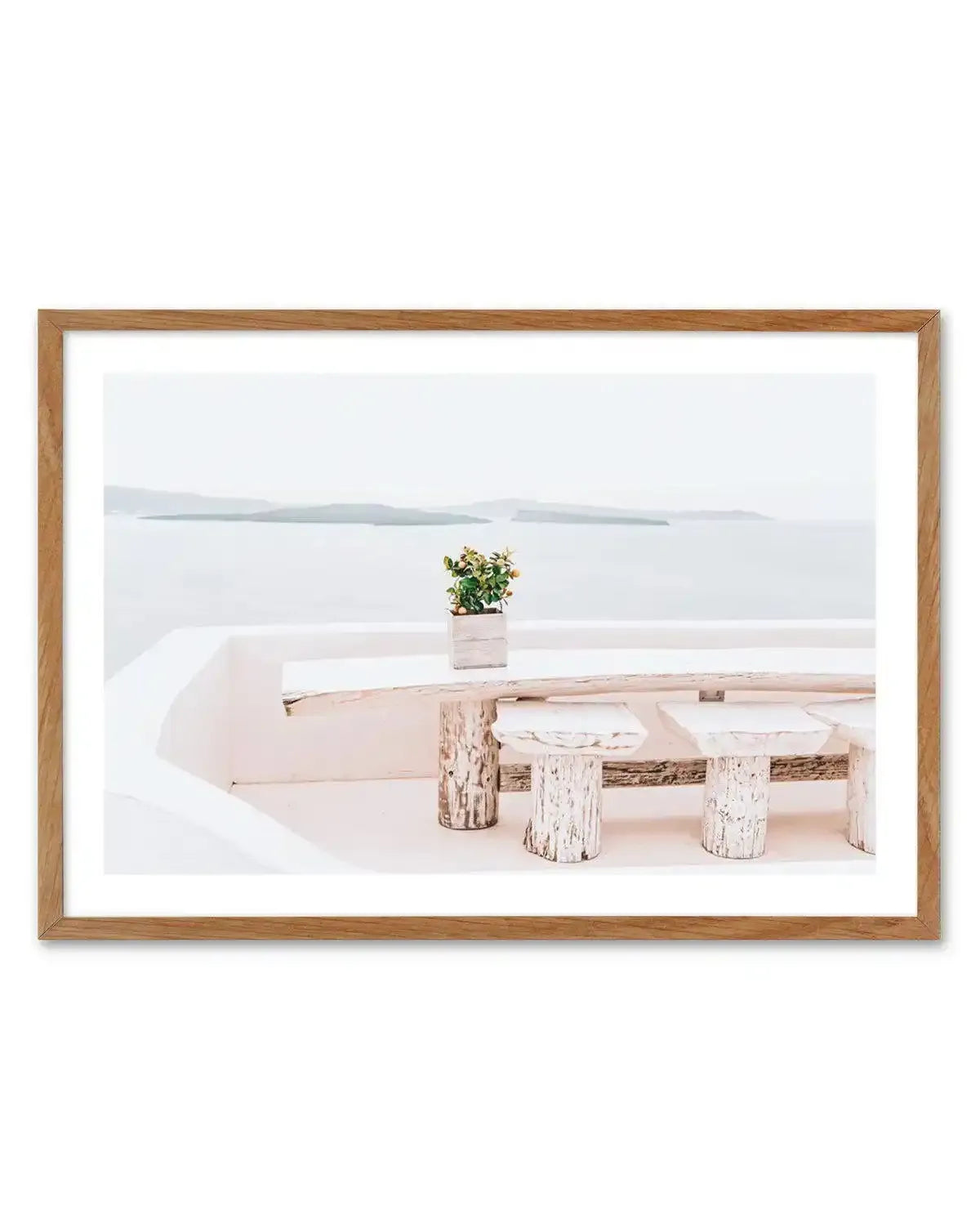 Orange Tree | Santorini Art Print-Shop Greece Wall Art Prints Online with Olive et Oriel - Our collection of Greek Islands art prints offer unique wall art including blue domes of Santorini in Oia, mediterranean sea prints and incredible posters from Milos and other Greece landscape photography - this collection will add mediterranean blue to your home, perfect for updating the walls in coastal, beach house style. There is Greece art on canvas and extra large wall art with fast, free shipping ac