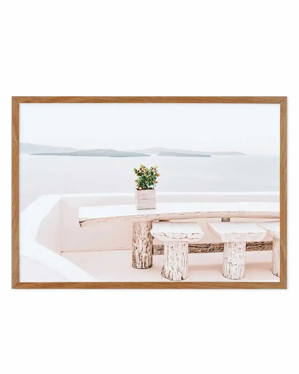 Orange Tree | Santorini Art Print from Olive et Oriel where you can shop wallpaper and artworks online