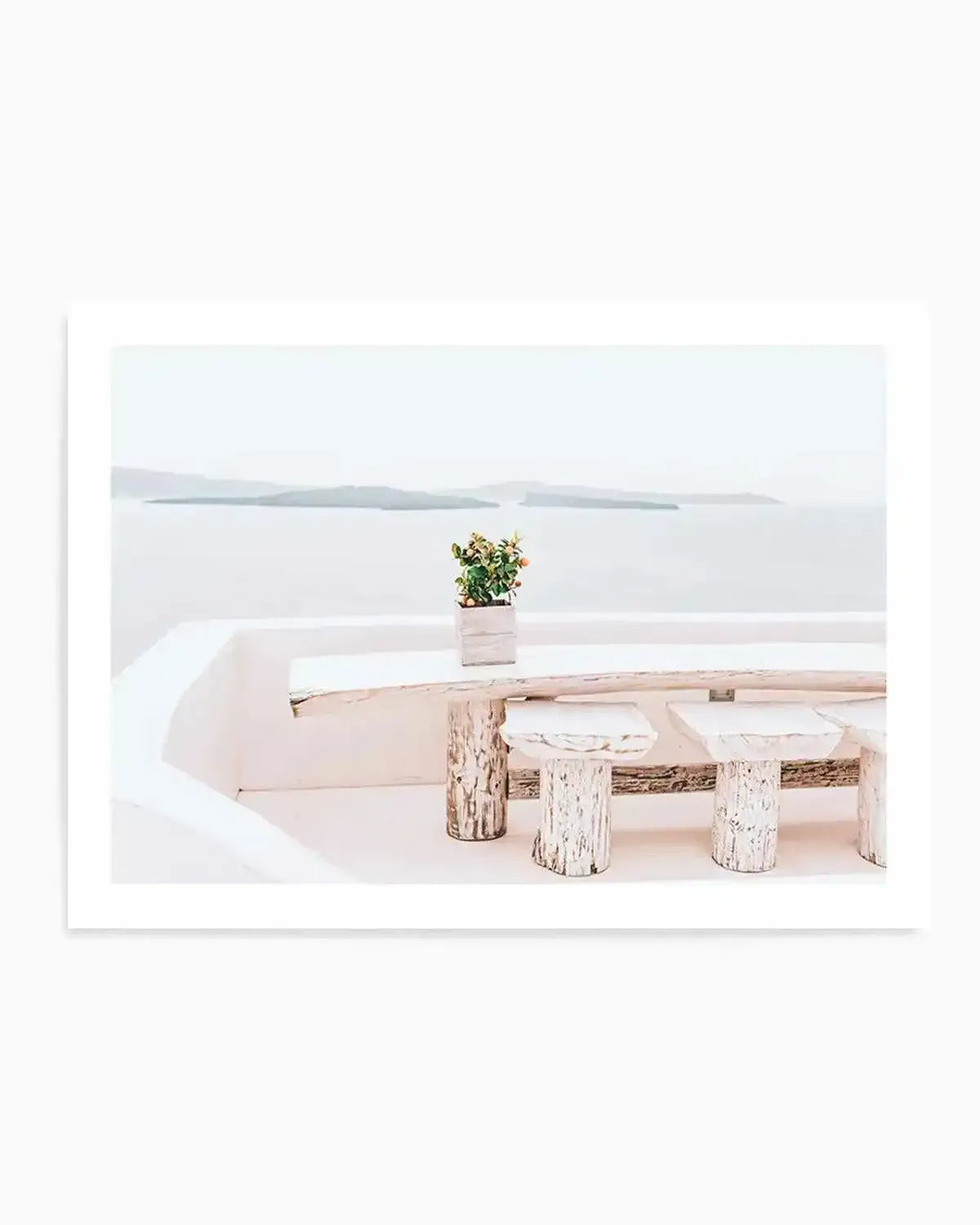 Orange Tree | Santorini Art Print from Olive et Oriel where you can shop wallpaper and artworks online