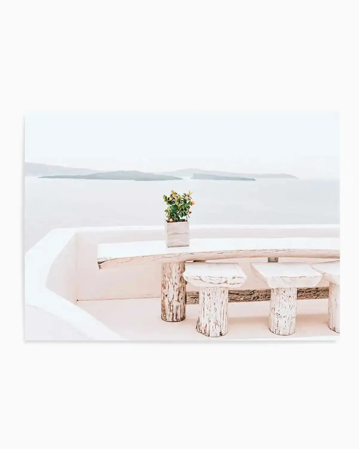 Orange Tree | Santorini Art Print from Olive et Oriel where you can shop wallpaper and artworks online