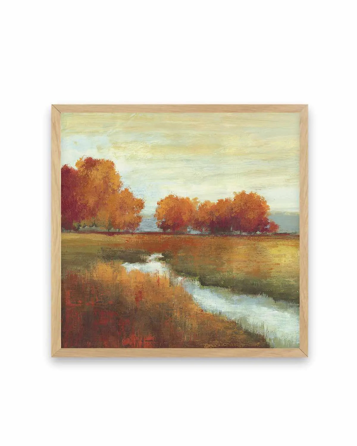 Orange Treescape Art Print from Olive et Oriel where you can shop wallpaper and artworks online