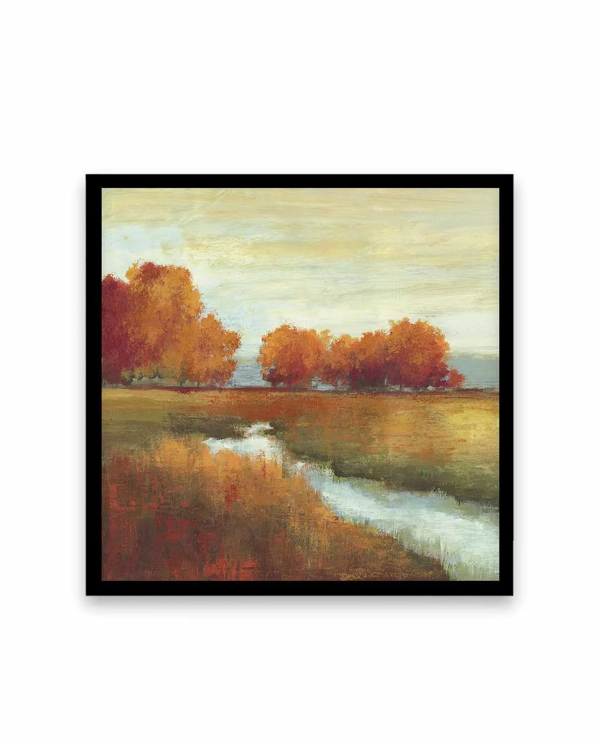 Orange Treescape Art Print from Olive et Oriel where you can shop wallpaper and artworks online