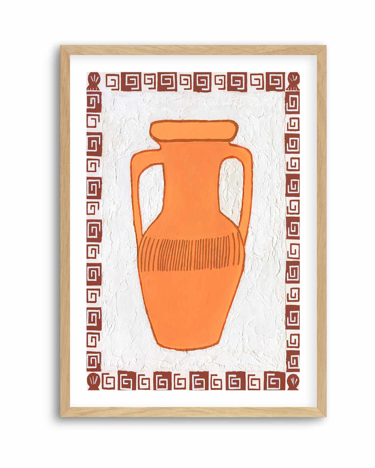 Orange Vase by Britney Turner | Art Print