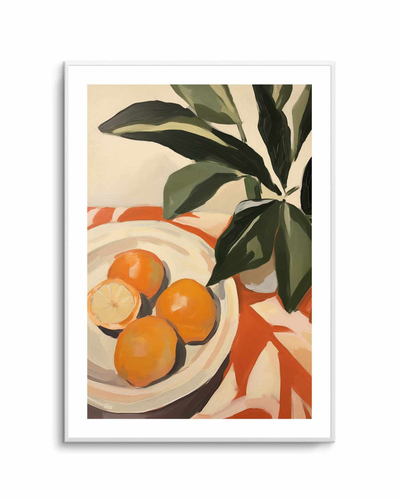 Oranges I | Art Print from Olive et Oriel where you can shop wallpaper and artworks online