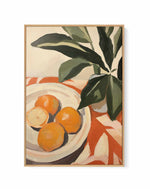 Oranges I | Framed Canvas Art Print