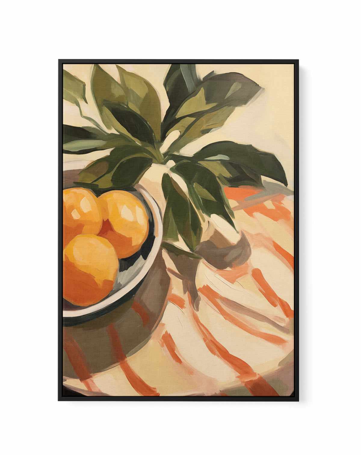 Oranges II | Framed Canvas Art Print