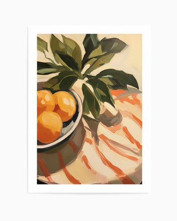 Oranges II | Art Print from Olive et Oriel where you can shop wallpaper and artworks online