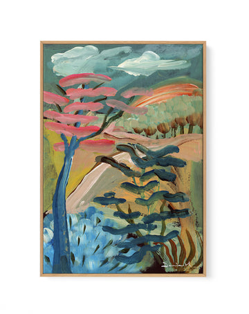 Orchard by Dan Hobday | Framed Canvas Wall Art
