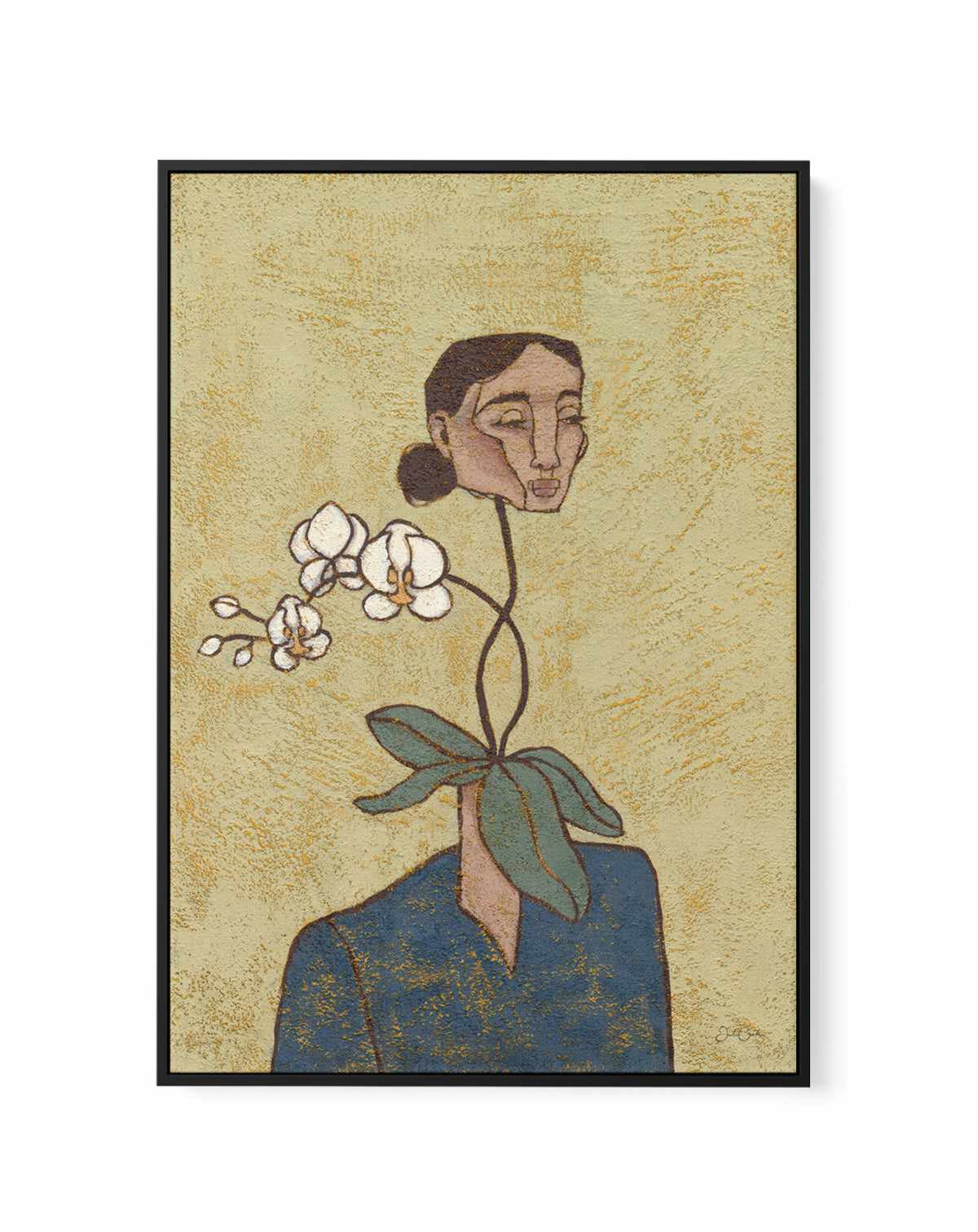 Orchid Mama | Framed Canvas Art Print