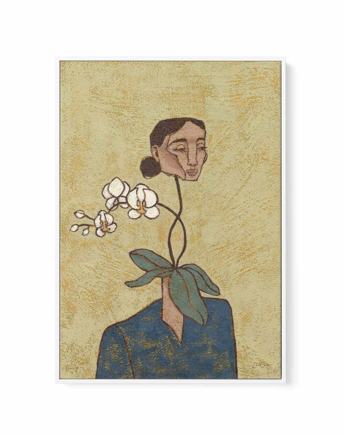 Orchid Mama | Framed Canvas Art Print