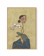 Orchid Mama | Framed Canvas Art Print