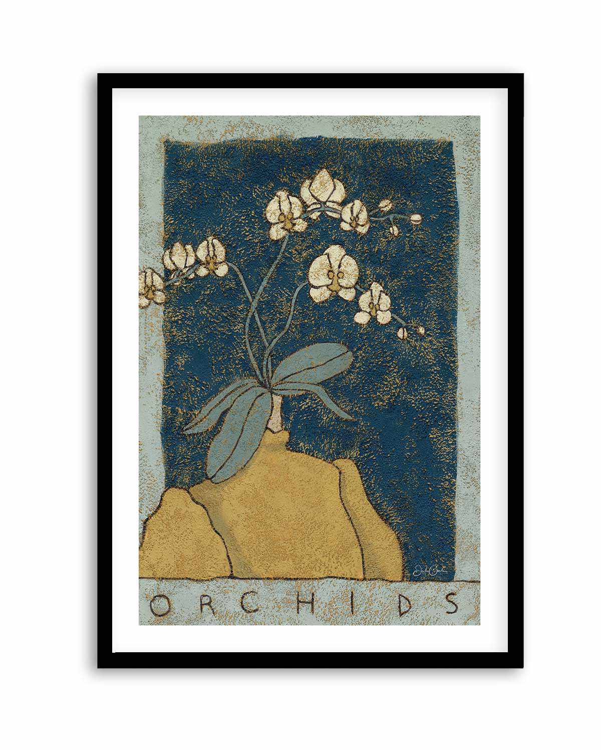 Orchids by Julie Celina | Art Print