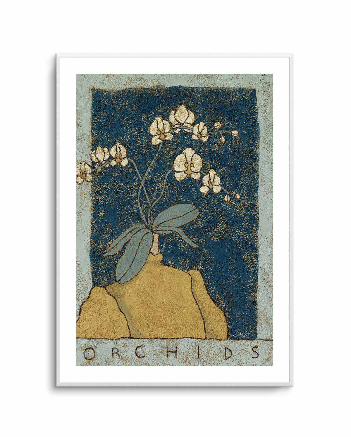 Orchids by Julie Celina | Art Print