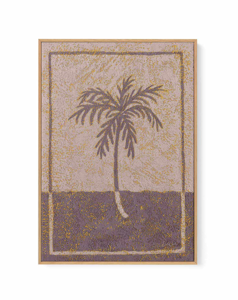 Bohemian Palm by Julie Celina | Framed Canvas Art Print