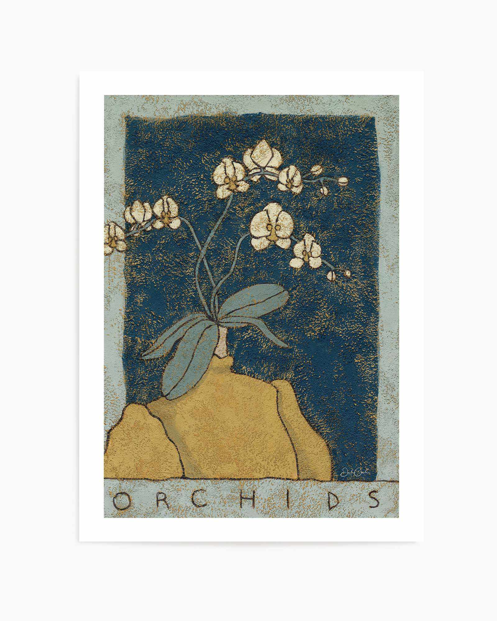 Orchids by Julie Celina | Art Print