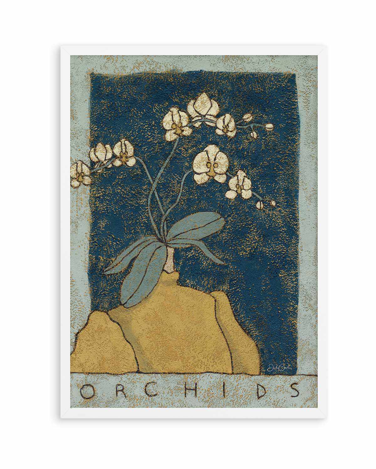 Orchids by Julie Celina | Art Print