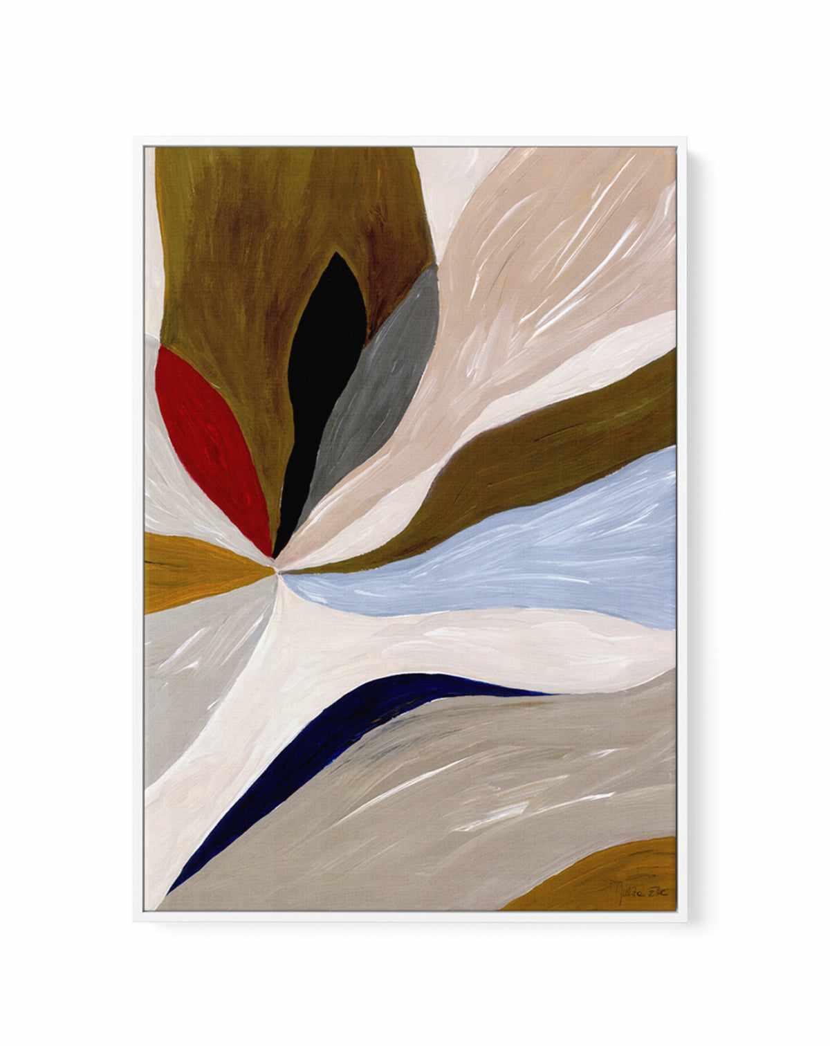 Organic 01 by Julita Elbe | Framed Canvas Art Print from Olive et Oriel where you can shop wallpaper and artworks online
