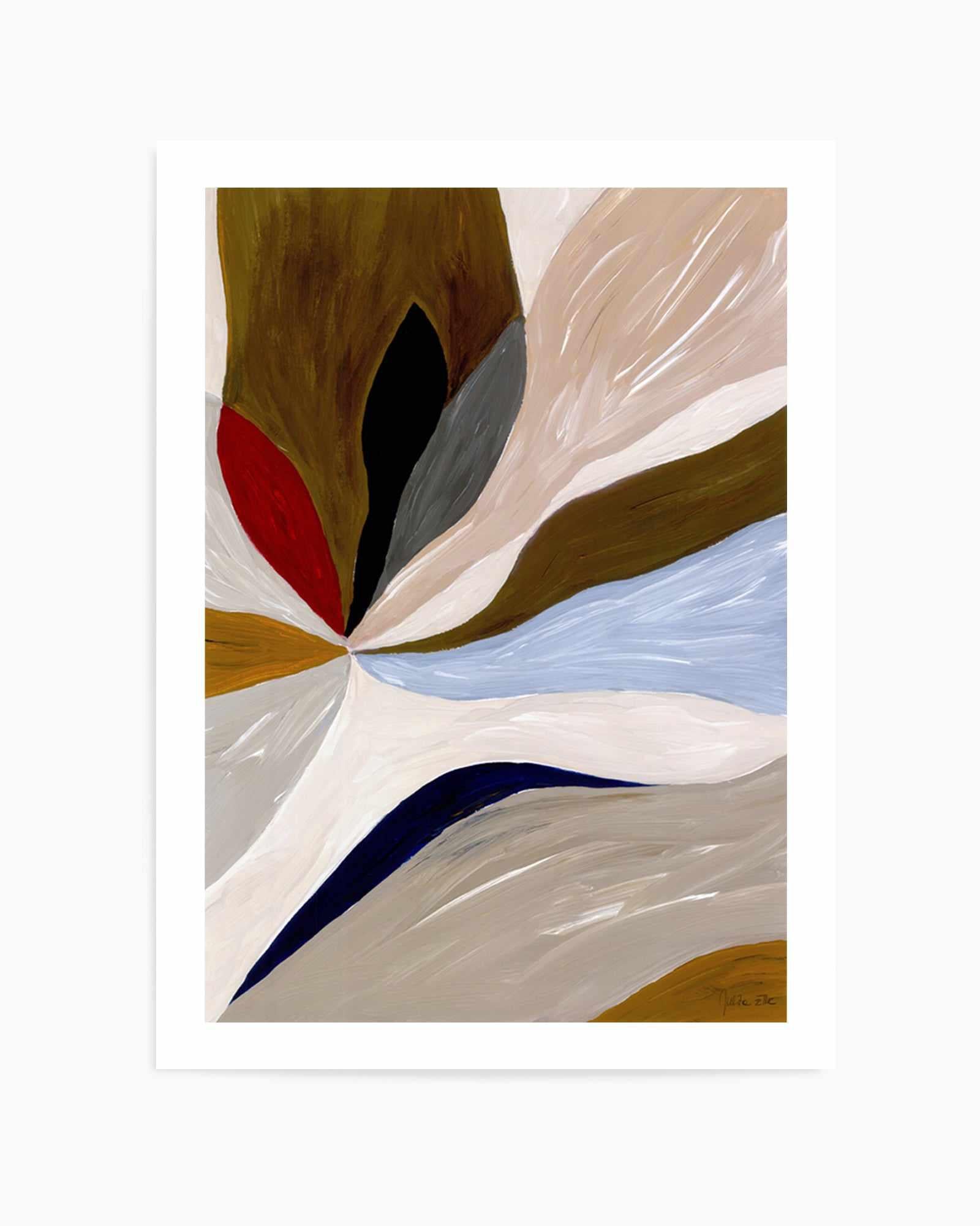 Organic 01 by Julita Elbe | Art Print from Olive et Oriel where you can shop wallpaper and artworks online