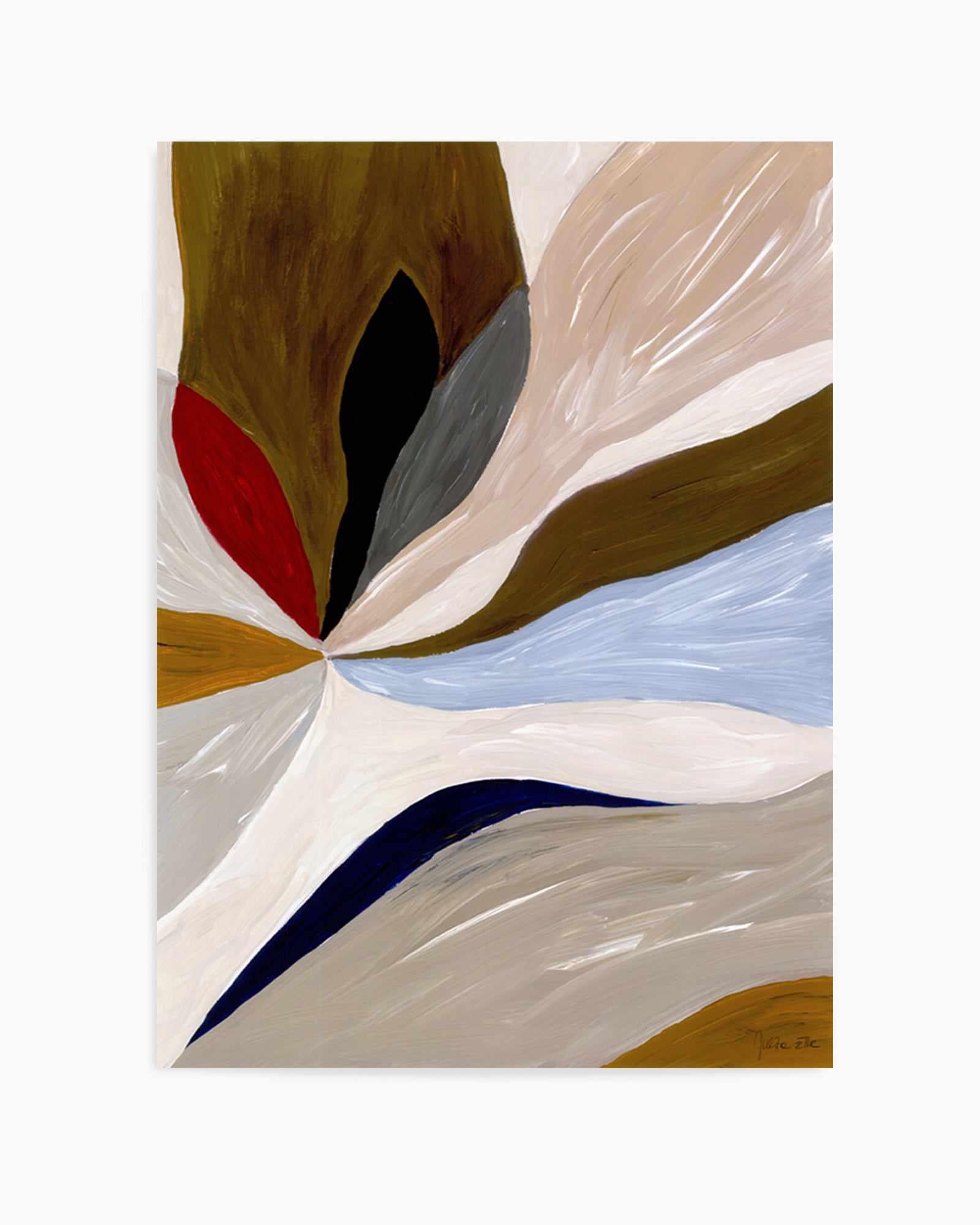 Organic 01 by Julita Elbe | Art Print from Olive et Oriel where you can shop wallpaper and artworks online