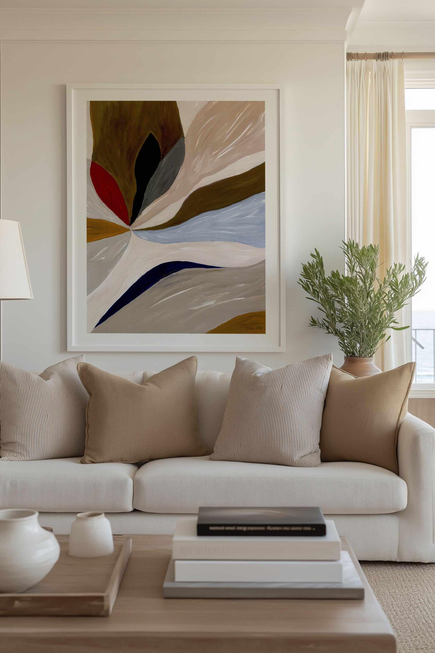 Organic 01 by Julita Elbe | Art Print from Olive et Oriel where you can shop wallpaper and artworks online