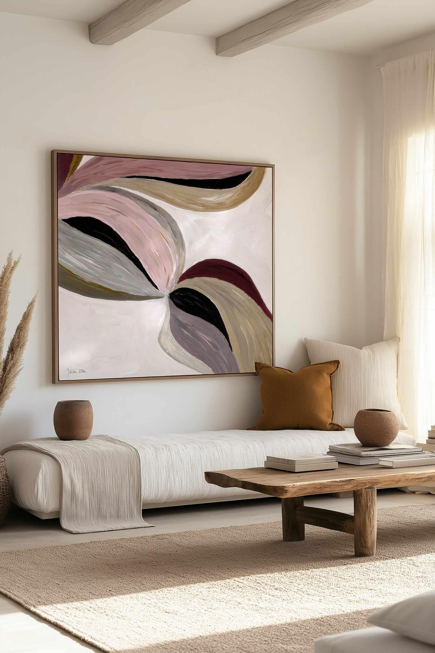 Organic 04 by Julita Elbe | Framed Canvas Art Print from Olive et Oriel where you can shop wallpaper and artworks online