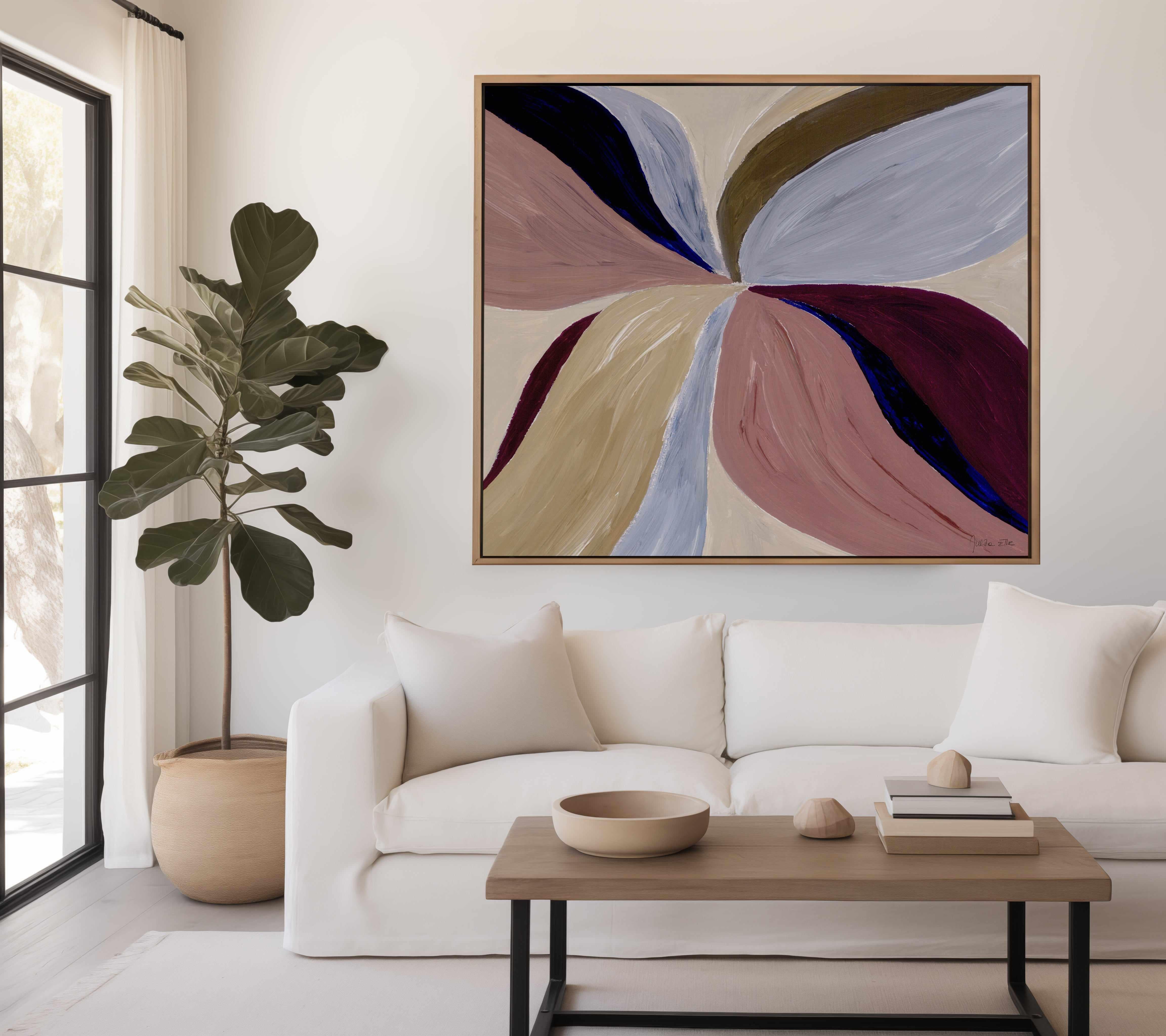 Organic 05 by Julita Elbe | Framed Canvas Art Print from Olive et Oriel where you can shop wallpaper and artworks online