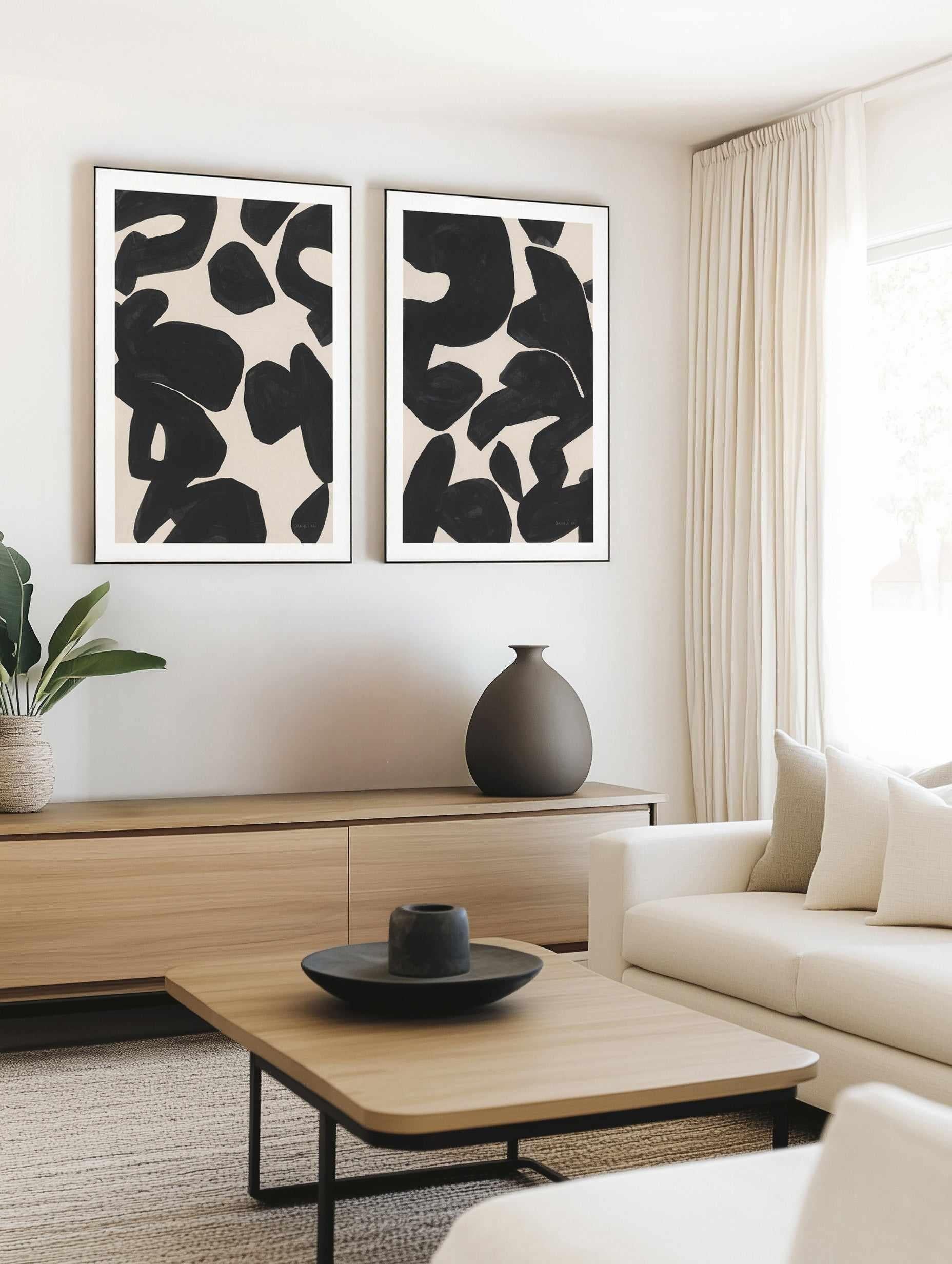 Organic Joy I | Art Print from Olive et Oriel where you can shop wallpaper and artworks online