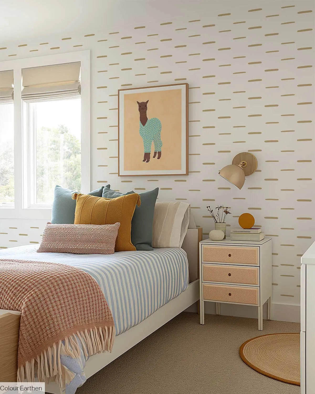 Organic Stripes Decal Set from Olive et Oriel where you can shop wallpaper and artworks online