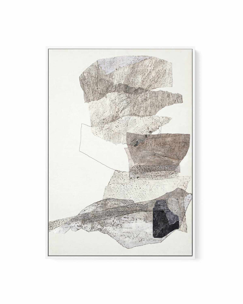 Organza II by Design Fabrikken | Framed Canvas Art Print