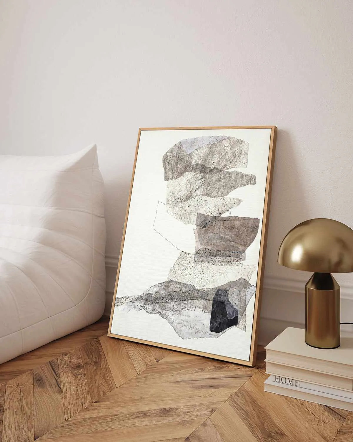 Organza II by Design Fabrikken | Framed Canvas Art Print from Olive et Oriel where you can shop wallpaper and artworks online