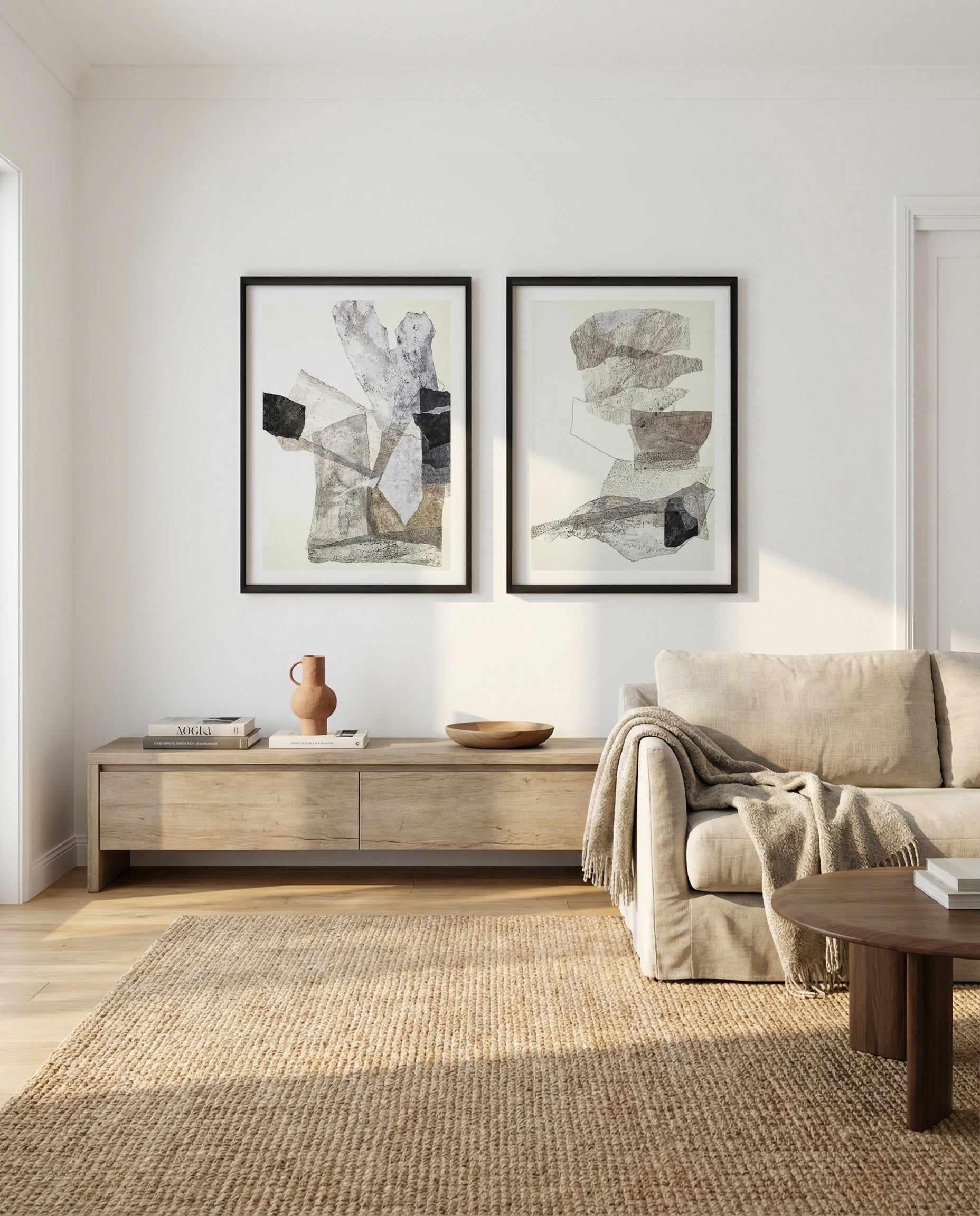 Organza I & II Art Print Set of 2 | Matching Wall Art from Olive et Oriel where you can shop wallpaper and artworks online