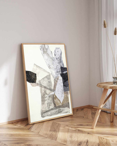 Organza I by Design Fabrikken | Framed Canvas Art Print