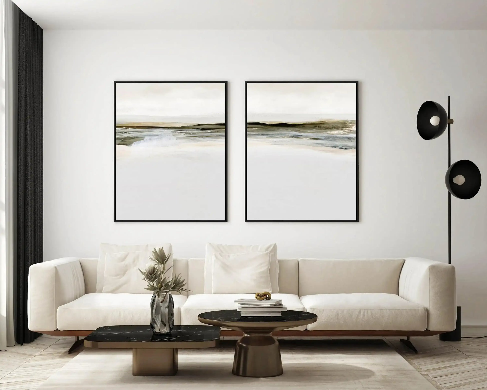 Orkney I by Dan Hobday PT | Framed Canvas-CANVAS-You can shop wall art online with Olive et Oriel for everything from abstract art to fun kids wall art. Our beautiful modern art prints and canvas art are available from large canvas prints to wall art paintings and our proudly Australian artwork collection offers only the highest quality framed large wall art and canvas art Australia - You can buy fashion photography prints or Hampton print posters and paintings on canvas from Olive et Oriel and 