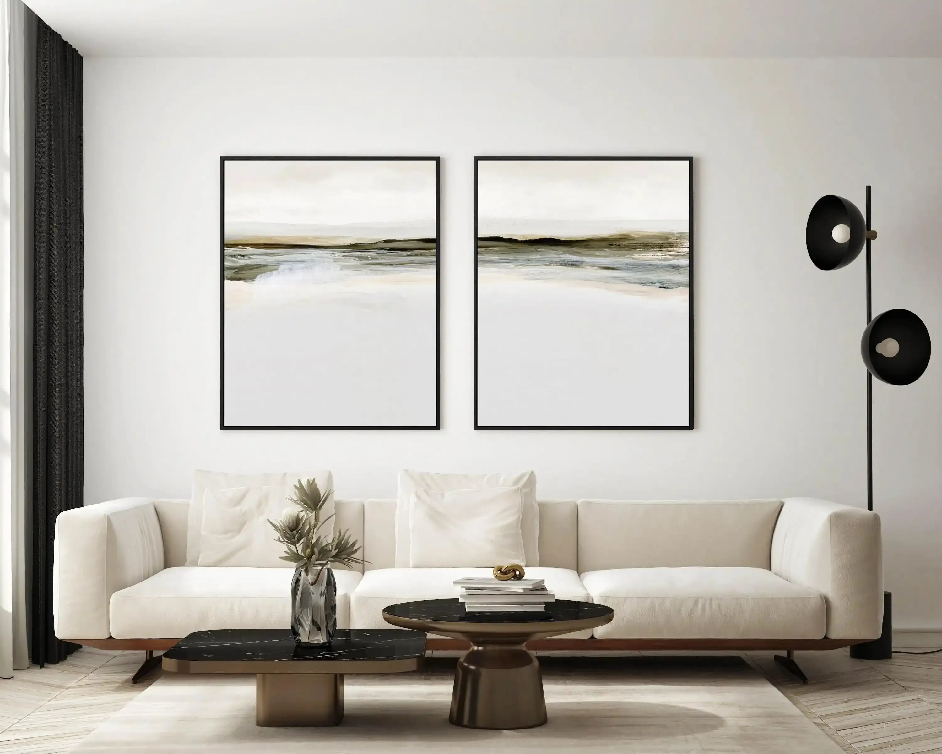 Orkney I by Dan Hobday PT | Framed Canvas-CANVAS-You can shop wall art online with Olive et Oriel for everything from abstract art to fun kids wall art. Our beautiful modern art prints and canvas art are available from large canvas prints to wall art paintings and our proudly Australian artwork collection offers only the highest quality framed large wall art and canvas art Australia - You can buy fashion photography prints or Hampton print posters and paintings on canvas from Olive et Oriel and 