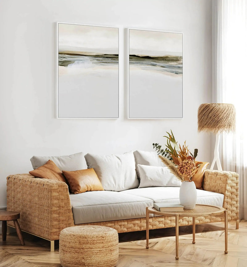 Orkney II by Dan Hobday PT | Framed Canvas-CANVAS-You can shop wall art online with Olive et Oriel for everything from abstract art to fun kids wall art. Our beautiful modern art prints and canvas art are available from large canvas prints to wall art paintings and our proudly Australian artwork collection offers only the highest quality framed large wall art and canvas art Australia - You can buy fashion photography prints or Hampton print posters and paintings on canvas from Olive et Oriel and