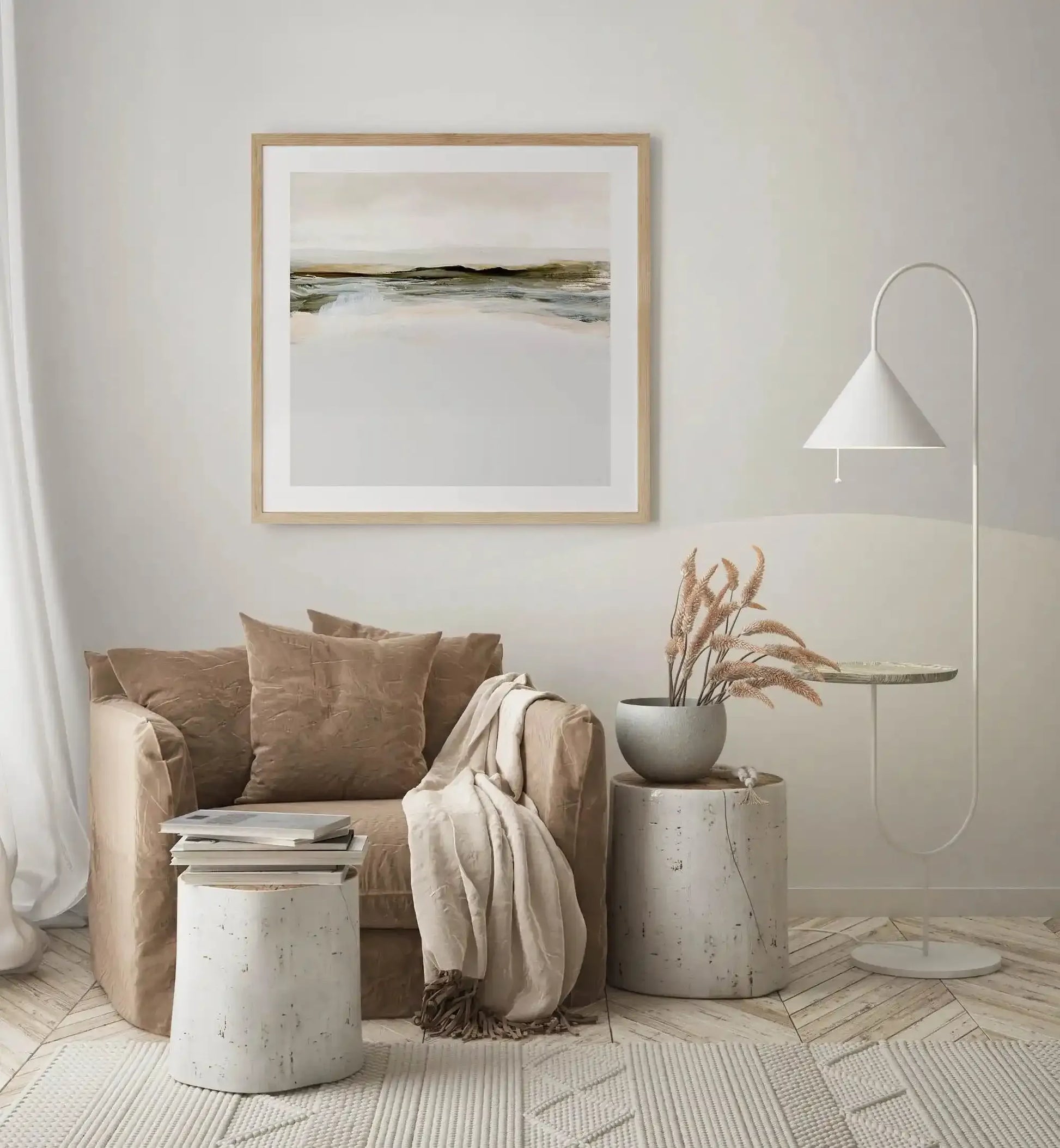 Orkney by Dan Hobday SQ Art Print-PRINT-Olive et Oriel-Dan Hobday-Buy-Australian-Art-Prints-Online-with-Olive-et-Oriel-Your-Artwork-Specialists-Austrailia-Decorate-With-Coastal-Photo-Wall-Art-Prints-From-Our-Beach-House-Artwork-Collection-Fine-Poster-and-Framed-Artwork