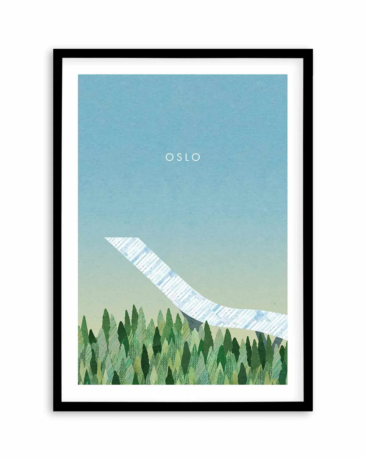 Oslo by Henry Rivers Art Print from Olive et Oriel where you can shop wallpaper and artworks online