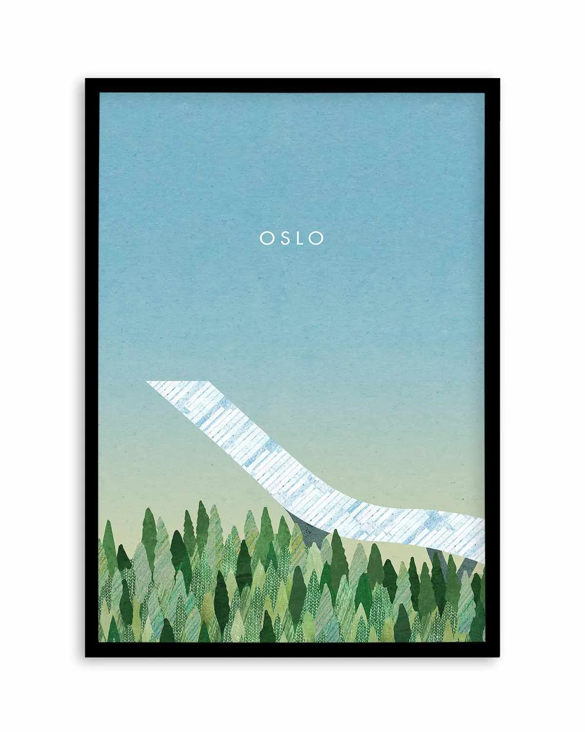 Oslo by Henry Rivers Art Print from Olive et Oriel where you can shop wallpaper and artworks online