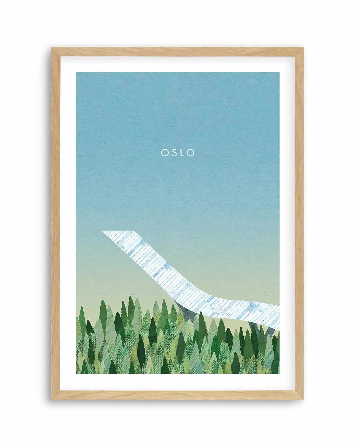 Oslo by Henry Rivers Art Print from Olive et Oriel where you can shop wallpaper and artworks online