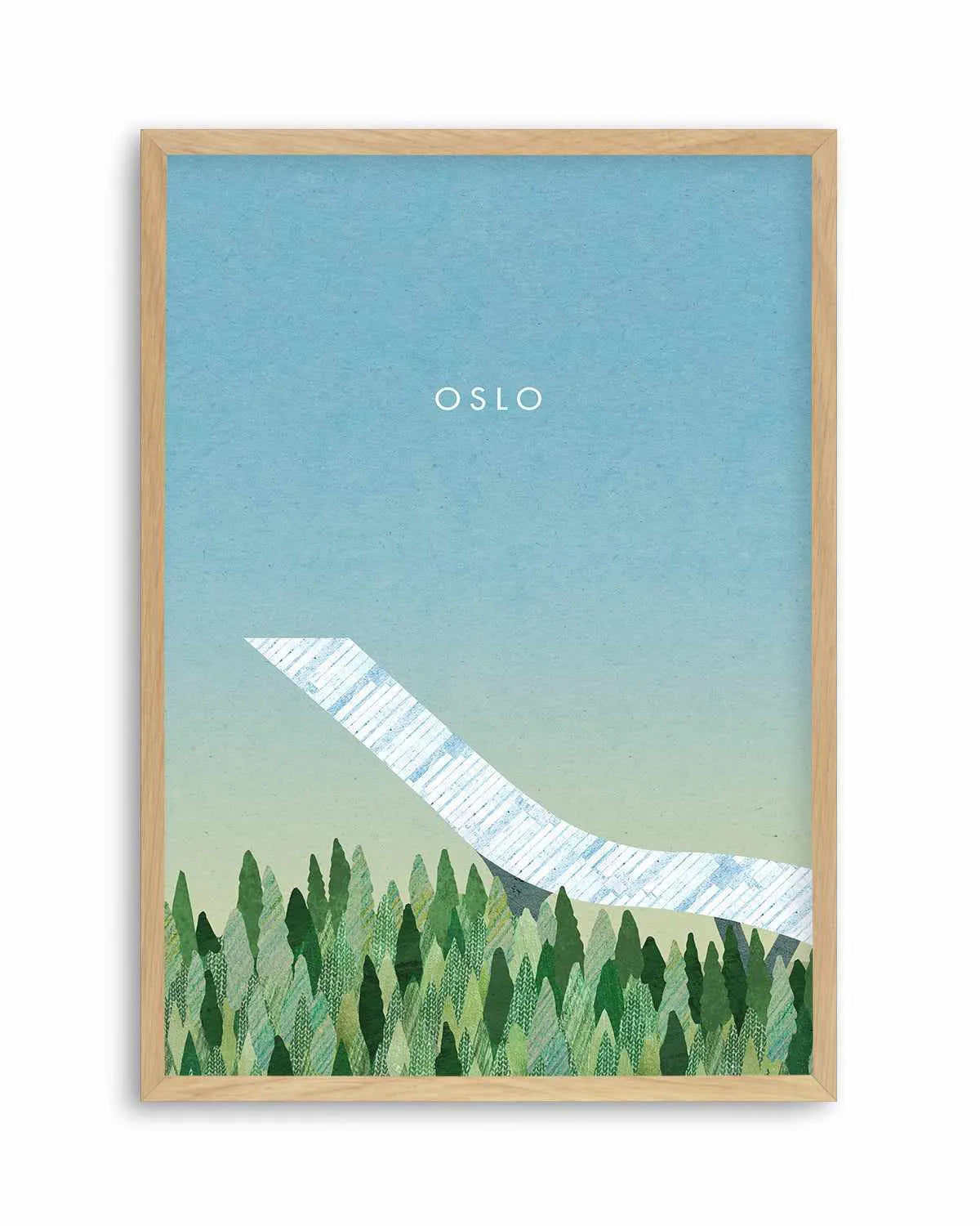 Oslo by Henry Rivers Art Print from Olive et Oriel where you can shop wallpaper and artworks online