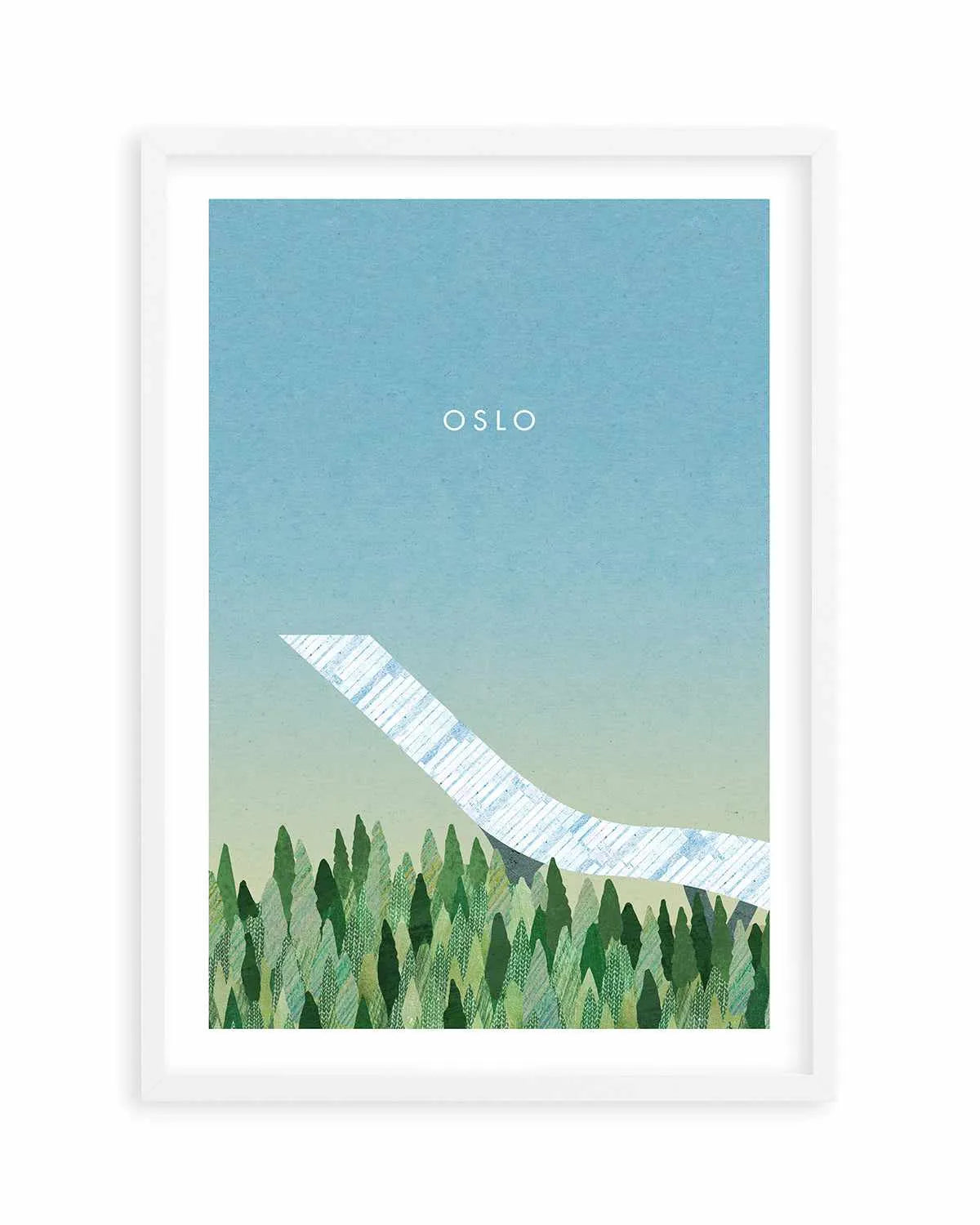 Oslo by Henry Rivers Art Print from Olive et Oriel where you can shop wallpaper and artworks online
