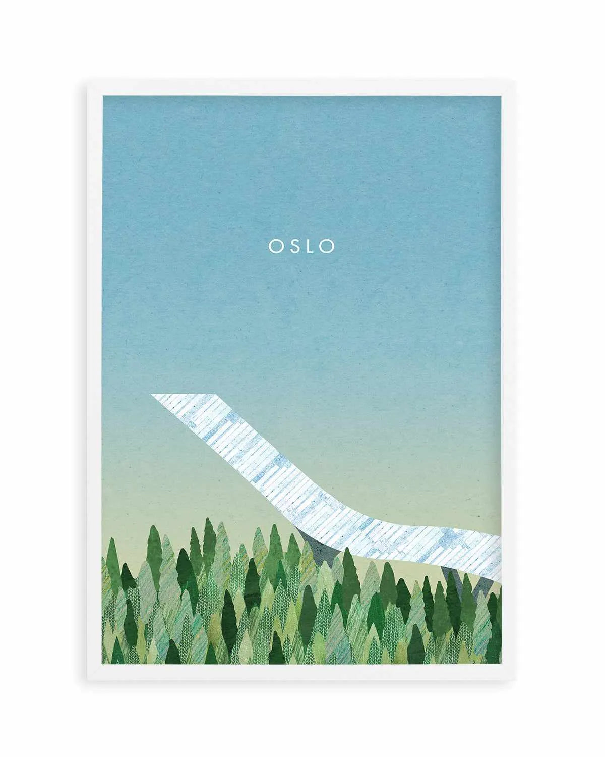 Oslo by Henry Rivers Art Print from Olive et Oriel where you can shop wallpaper and artworks online