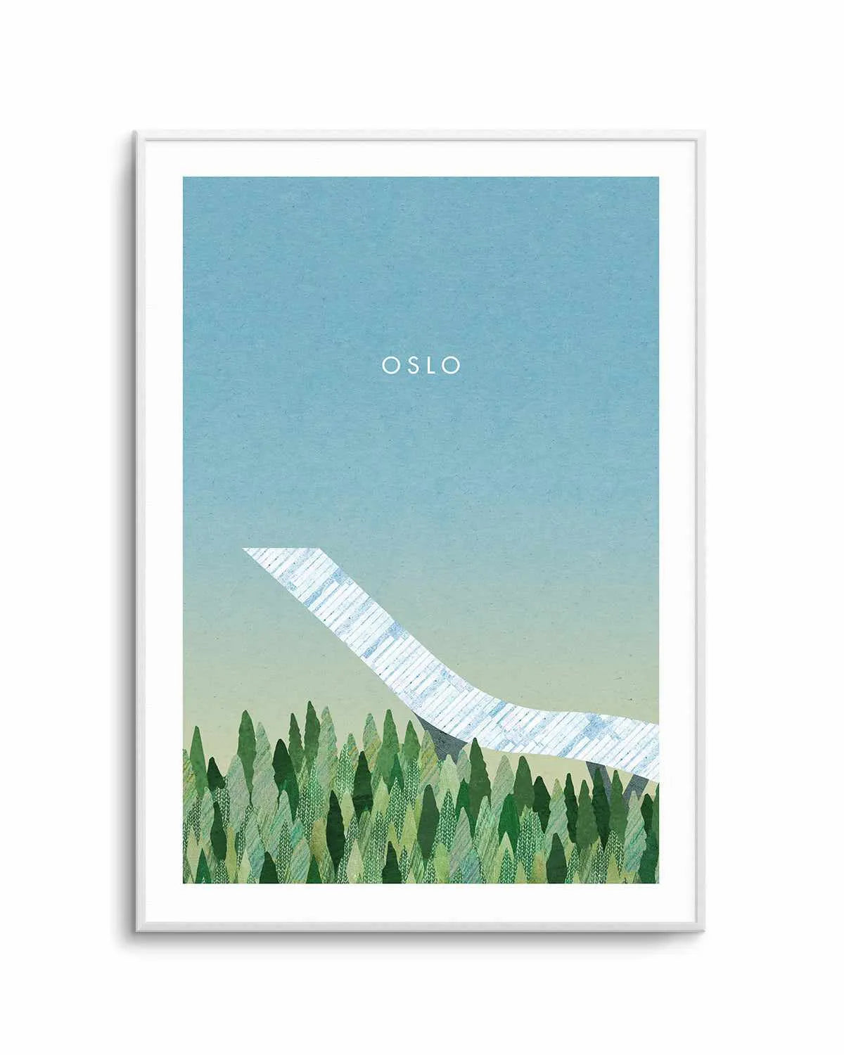 Oslo by Henry Rivers Art Print from Olive et Oriel where you can shop wallpaper and artworks online