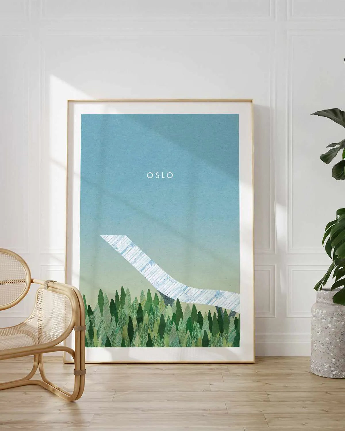 Oslo by Henry Rivers Art Print from Olive et Oriel where you can shop wallpaper and artworks online