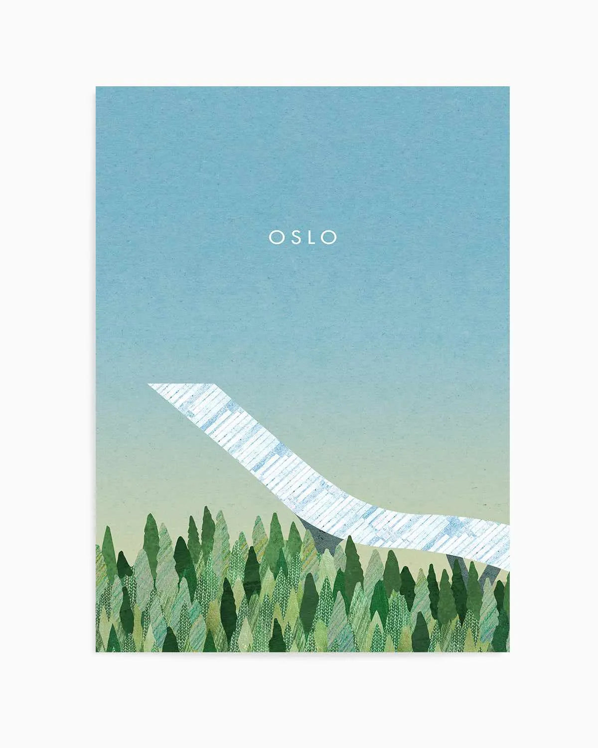 Oslo by Henry Rivers Art Print from Olive et Oriel where you can shop wallpaper and artworks online