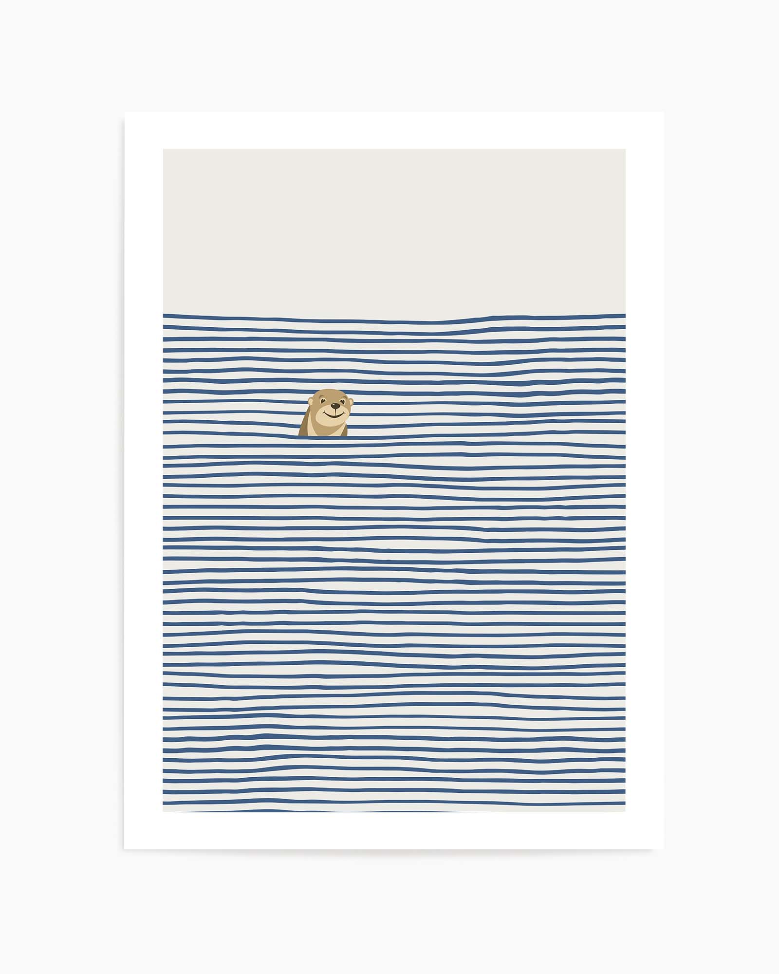 Otter Pop by Little Dean | Art Print