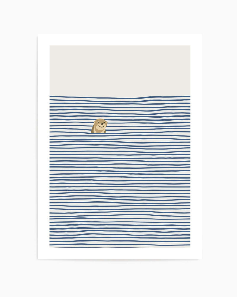 Otter Pop by Little Dean | Art Print