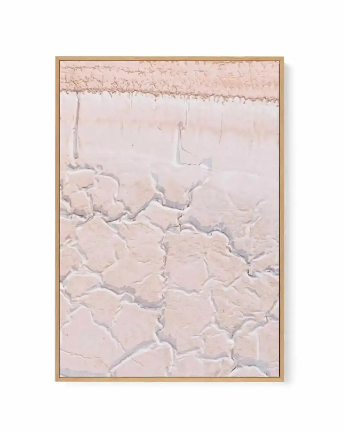Our Blushing Land II | Framed Canvas Art Print from Olive et Oriel where you can shop wallpaper and artworks online