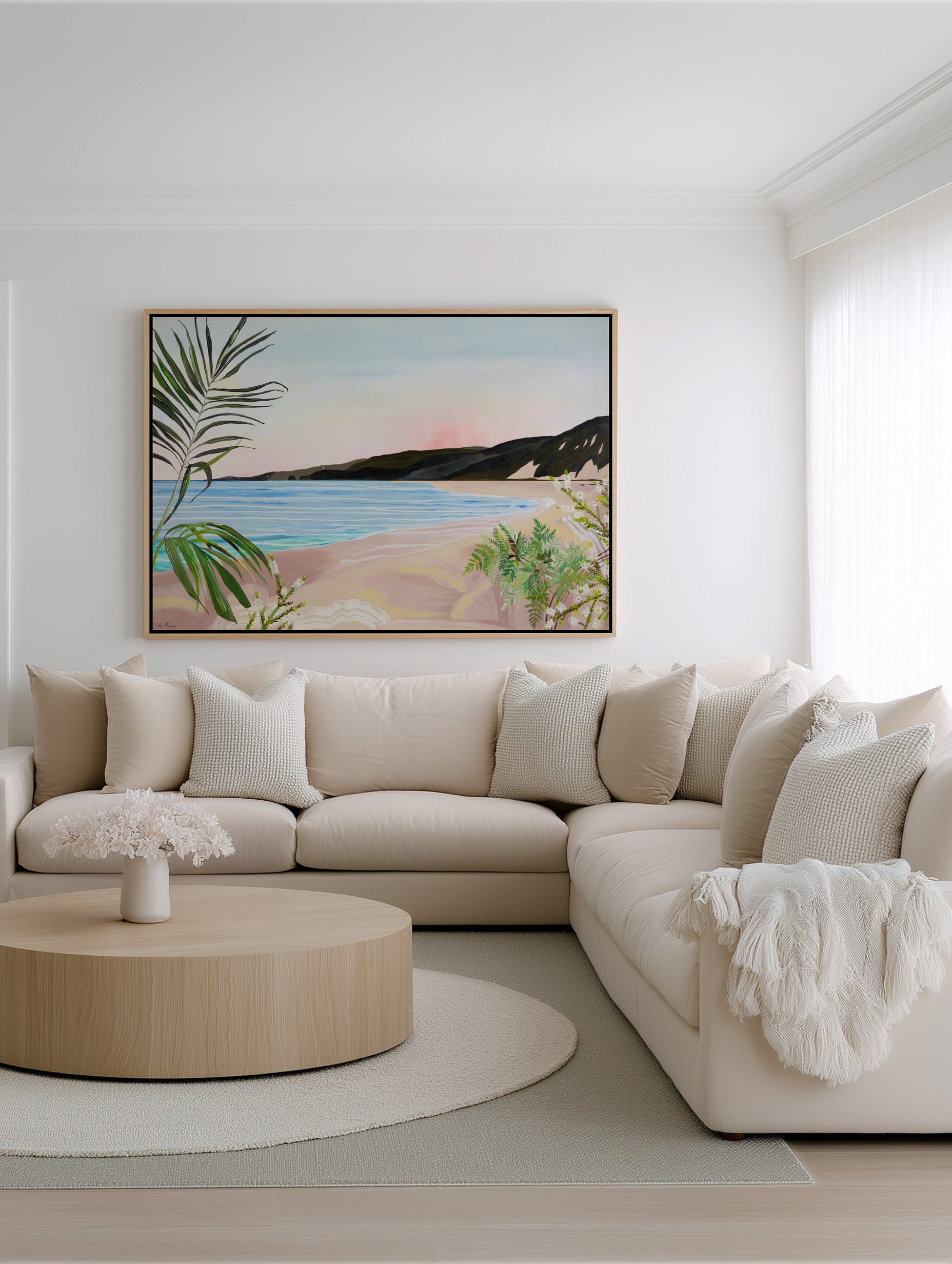 Our Time Dani Heyward | Framed Canvas Art Print